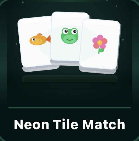 Neon Tile Match